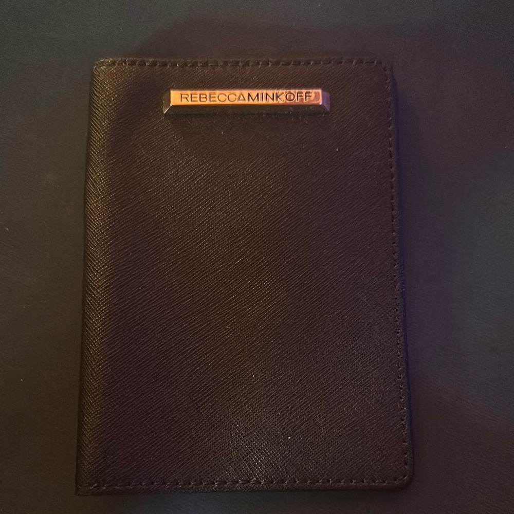Rebecca Minkoff Black Passport Holder